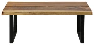 Stolik kawowy z litego drewna suar, 102 x 56 x 41 cm