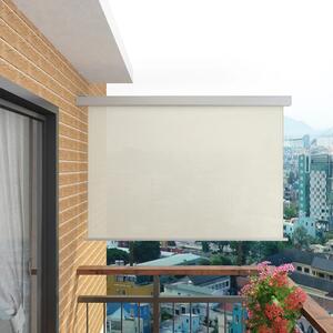 Wielofunkcyjna markiza boczna, balkonowa, 180 x 200 cm, kremowa