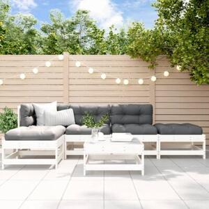 Zestaw Mebli Ogrodowych Komplet Barowy 6-Częściowy Drewno Na Taras Balkon Ogród