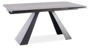 Stół rozkładany SALVADORE CERAMIC II 120(180)x80 ciemnoszary corso grey