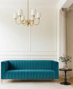 Welurowa sofa trzyosobowa 9 kolorów R4-Z20