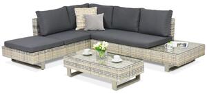 Luksusowy zestaw technorattanowy Liguria Garden Point antracyt