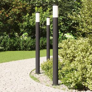 Słupki oświetleniowe 3 szt. 110 cm Stal nierdzewna IP44