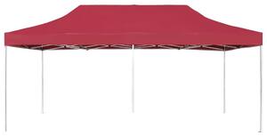 Profesjonalny, składany namiot imprezowy, 6 x 3 m, czerwony