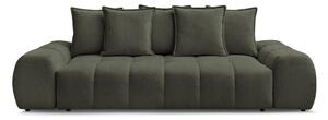 Zielona sofa z tkaniny szenilowej 278 cm Everest – Bobochic Paris