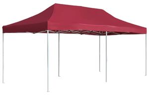 Profesjonalny, składany namiot imprezowy, 6 x 3 m, czerwony