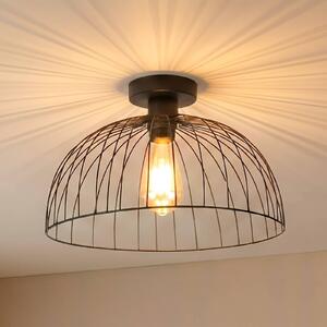 Lampa sufitowa Kadeh Opviq, możliwość ściemniania, czarny, salon / jadalnia, metal, nowoczesny