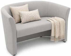Szara sofa nowoczesna dwuosobowa G6-L76