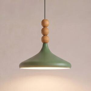 Lampa wisząca Eysan Opviq, możliwość ściemniania, zielony, salon / jadalnia, metal, skandynawski