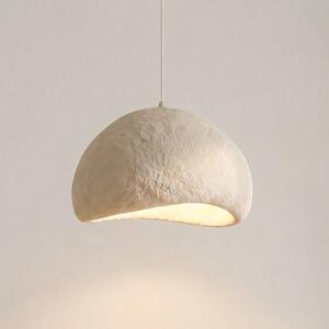 Lampa wisząca Loval Opviq, możliwość ściemniania, kremowy / amber, salon / jadalnia, tworzywo sztuczne, nowoczesny