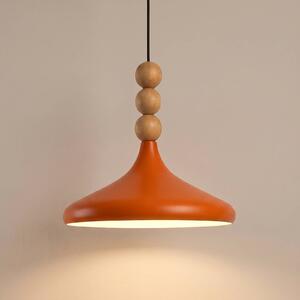 Lampa wisząca Eysan Opviq, możliwość ściemniania, żółty / pomarańczowy, salon / jadalnia, metal, skandynawski