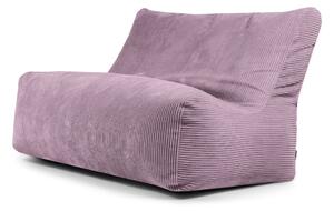 Fioletowy sztruksowy worek do siedzenia Sofa Seat Lounge – SLOWDOWN