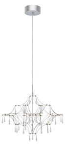 Lampa wisząca LED w kolorze srebra ø 60 cm Efesos – Markslöjd