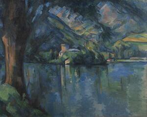 Reprodukcja Lac d'Annecy, Cezanne, Paul