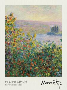 Reprodukcja The Flower Beds 1881