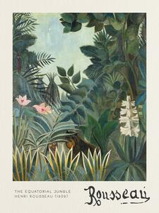 Reprodukcja The Equatorial Jungle - Henri Rousseau