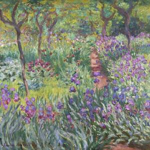 Reprodukcja The Garden in Giverny, Claude Monet