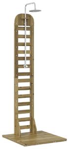 Prysznic na zewnątrz 223 cm naturalny