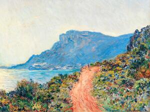 Reprodukcja The Corniche near Monaco, Claude Monet