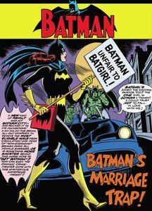 Druk artystyczny Batman's marriage