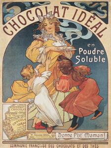 Reprodukcja Chocolat Ideal Chocolate Advert, Alfons Mucha