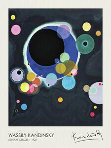 Reprodukcja Several Circles 1922, Wassily Kandinsky