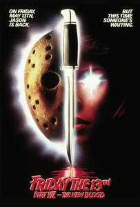 Druk artystyczny Friday The 13th - Jason is back