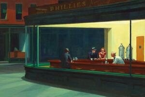 Reprodukcja Nighthawks, Edward Hopper