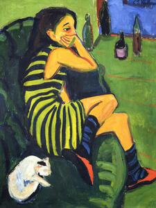 Reprodukcja Artist Marcella, Ernst Ludwig Kirchner