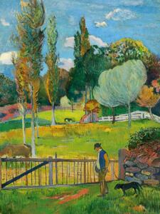 Reprodukcja A Walk in The Park, Paul Gauguin