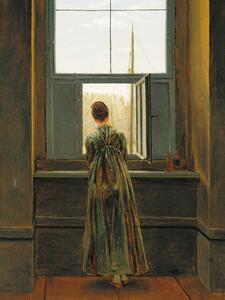 Reprodukcja The Woman at The Window, Caspar David Friedrich