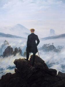 Reprodukcja Wanderer Above the Sea Fog, Caspar David Friedrich