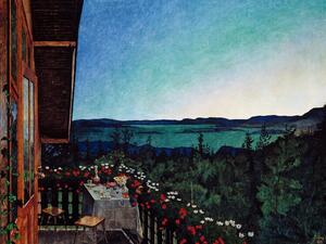 Reprodukcja Summer Nights, Harald Sohlberg