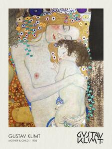 Reprodukcja Mother and Child 1905, Gustav Klimt