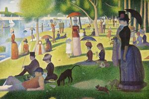 Reprodukcja A Sunday on La Grande Jatte, George Seurat