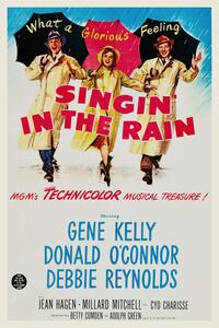 Ilustracja Singing in the Rain Ft Debbie Reynolds Gene Kelly