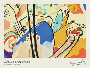 Reprodukcja The Blue Rider 1914, Wassily Kandinsky