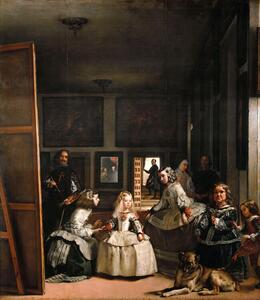 Reprodukcja Las Meninas or The Family of Philip Iv c 1656, Diego Velázquez