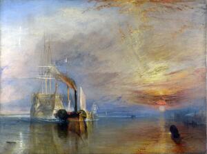 Reprodukcja The Fighting Temeraire 1839, William Turner