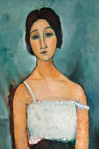 Reprodukcja Christina Portrait of a Girl in White, Amedeo Modigliani