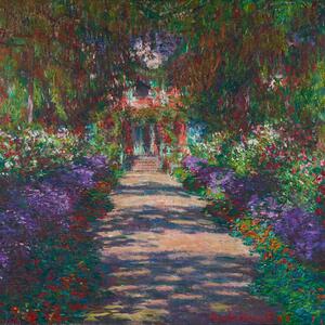 Reprodukcja cie ka w ogrodzie Moneta Giverny 1902 r, Claude Monet