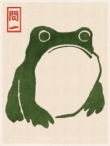 Reprodukcja Japanese Grumpy Toad, Matsumoto Hoji