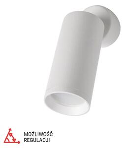 PP P 302 WH REFLEKTOR NOWOCZESNA LAMPA SUFITOWA ŚCIENNA OPRAWA NATYNKOWA ALUMINIUM BIAŁY GU10 LED