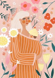 Ilustracja Spring Mum, Bea Muller