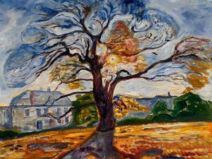 Reprodukcja The Oak, Edvard Munch