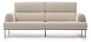 Beżowa sofa z tkaniny szenilowej 234 cm Aurum – Kave Home