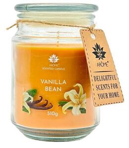 Arome Świeca w szkle 510 g, Vanilla bean