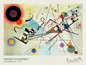 Reprodukcja Composition Viii 1915, Wassily Kandinsky