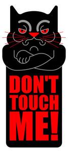 Ilustracja Dont touch me Grumpy cat Vector illustration, MaryValery