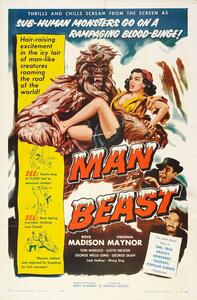 Ilustracja Man Beast 1956